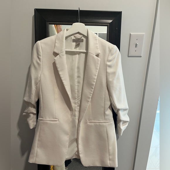 H&M Jackets & Blazers - White Blazer